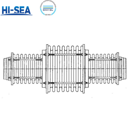 Waist Drum-type Straight Pipe Pressure Balanced Expansion Jointstructure plan.jpg